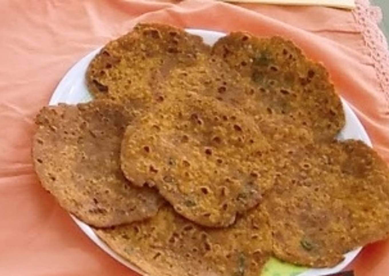 Wheat flour and horsegram paratha