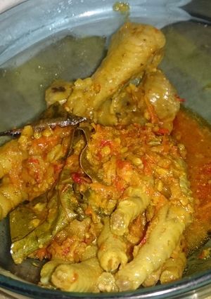 Foto resep Ceker pedas mercon endes sederhana