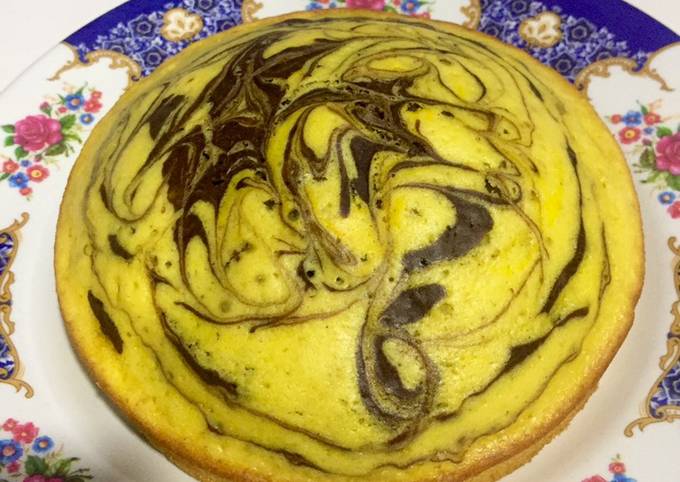 Steps to Make Speedy Marble cake