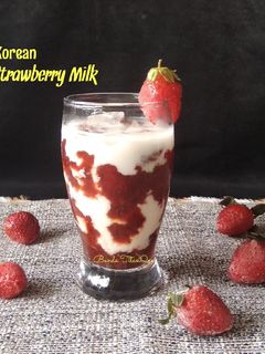 Foto resep Korean Strawberry Milk