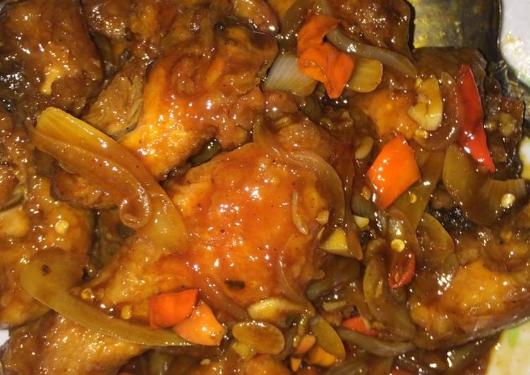 Bumbu Membuat Ayam crispy saus mentega, Bisa Manjain Lidah