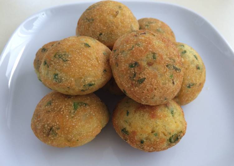 Simple Way to Make Perfect Sooji Paniyaram