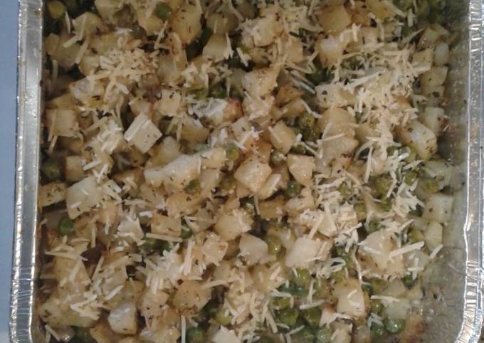 How to Prepare Favorite Roasted potatoes and peas