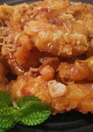 Foto resep Udang Goreng Saus pedas manis