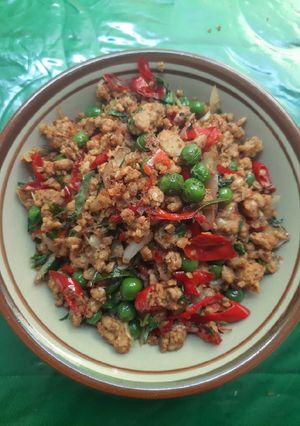 Foto resep Sambel Oncom leunca