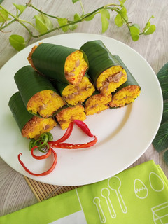 Foto resep Lemper Ayam+Srundeng