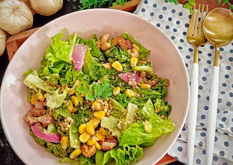 Resep Salad Jagung &amp; Kacang yang Sempurna