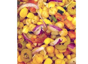 Foto de Salada de grão de bico