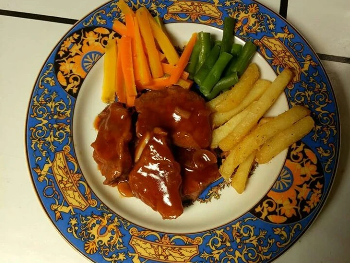 Langkah Gampang Membuat Resep Bistik sapi jawa yang Lezat