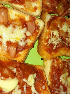 Foto resep Roti bakar pizza