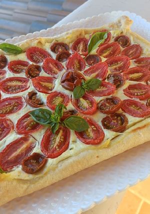 Foto di Torta di pomodorini