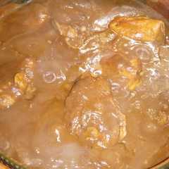 Una foto de 🌿 Pollo con salsa de ciruela 🍲 El sabor de la 20 ☘️
