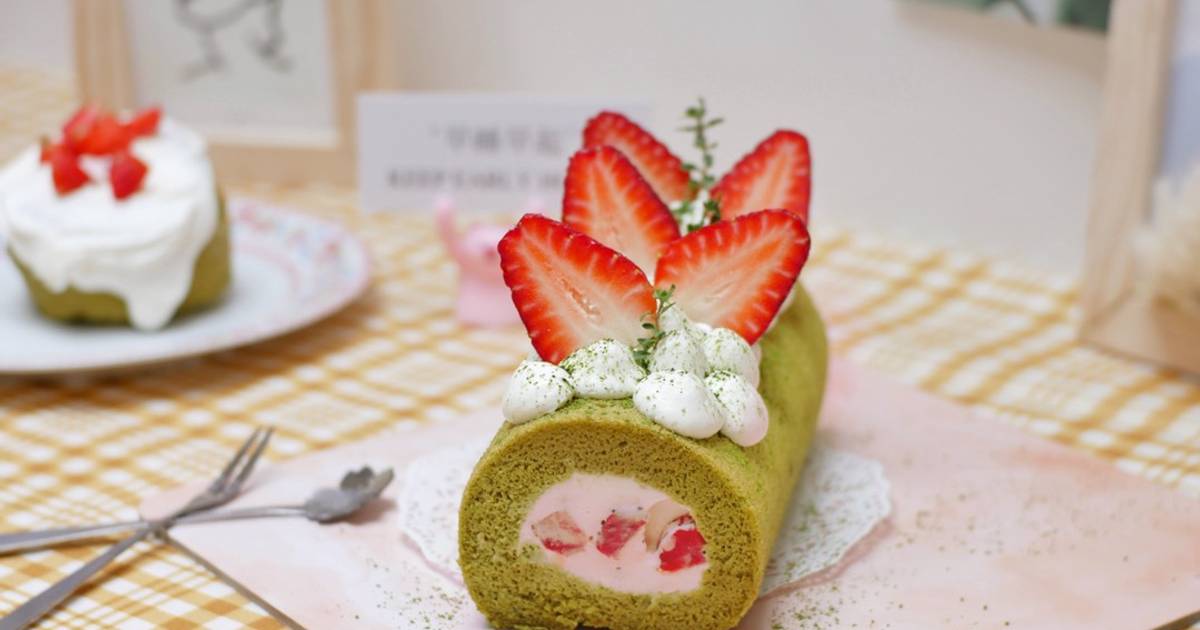 24 Resep Strawberry Matcha Cake Enak Dan Mudah - Cookpad