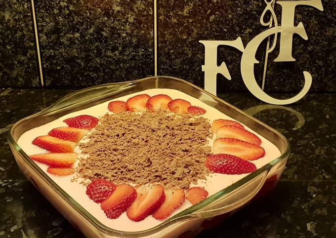 Steps to Make Speedy Strawberry Delight