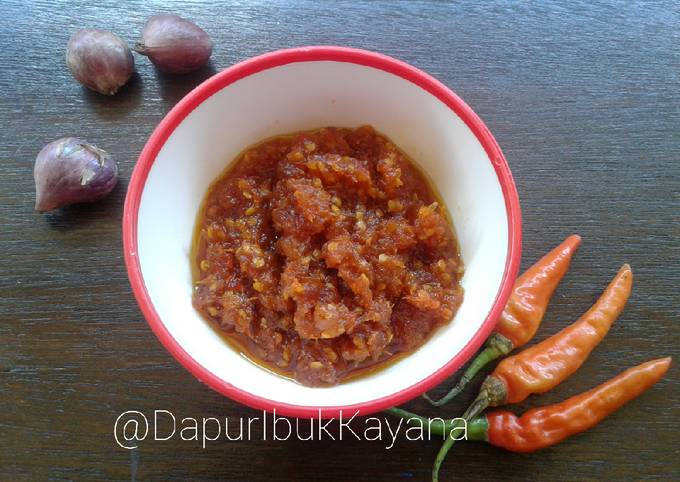 167 Sambel Bawang ala Bu Rudy