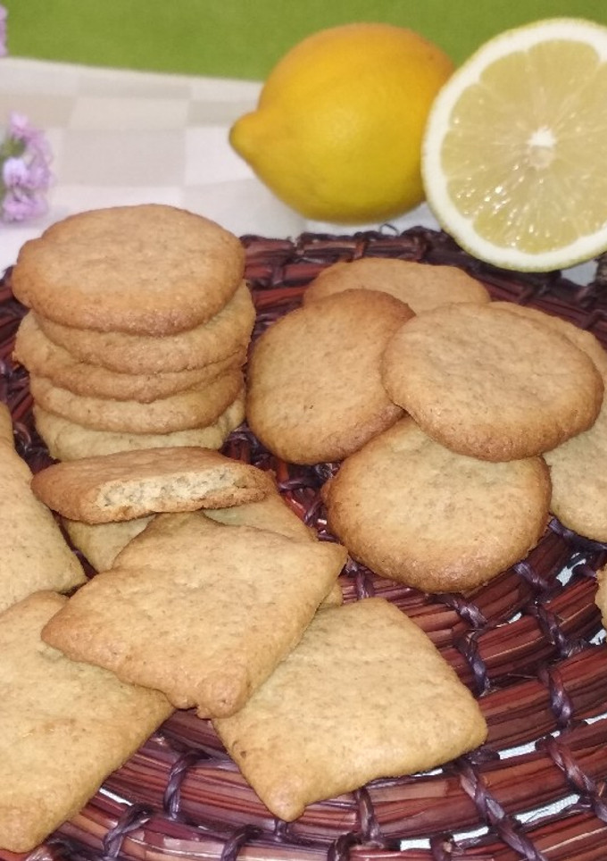 Una foto de Galletas crujientes de limón