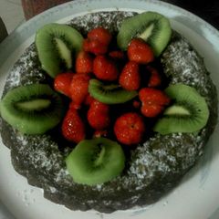 A picture of Seriously Rich Chocolate Cake.
