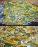 Sábalo despinado y zanahorias en hierbas frescas y cheddar