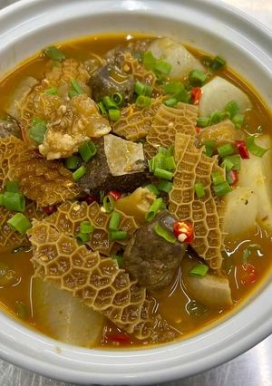 Hình của món Phá Lấu Triều Sơn.