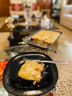 A picture of Moussaka.