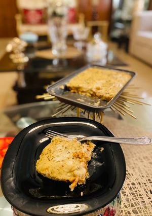 A picture of Moussaka.