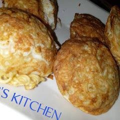 A picture of Noodles cake (wainar indomie).