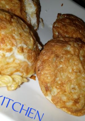 A picture of Noodles cake (wainar indomie).