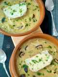 Sopa de Cebolla con Shiitake al Curry