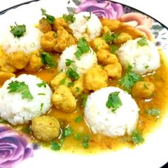 A picture of Dubki chawal.