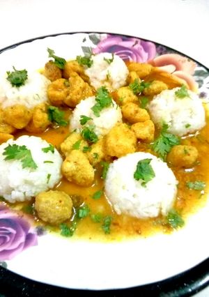 A picture of Dubki chawal.