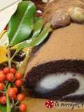 Chestnut and Whipped Cream Log