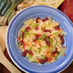 Broken Noodle Summer Salad A picture of Broken Noodle Summer Salad.
