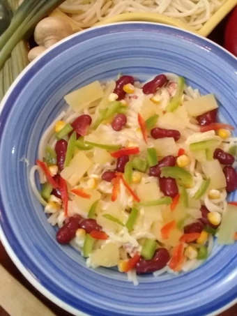 Easy Way Prepare Recipe Broken Noodle Summer Salad that is Awesome, So Delicious}