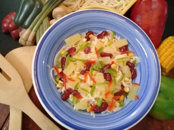 Easy Way Prepare Recipe Broken Noodle Summer Salad that is Awesome, So Delicious}