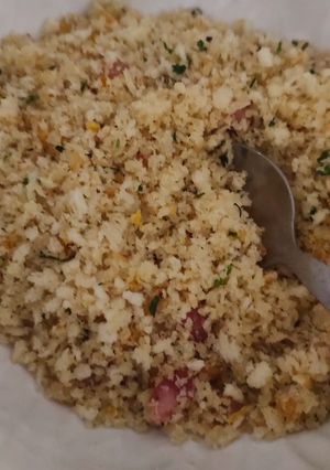 Foto de Farofa com Bacon e Ovo Cozido