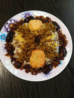 عکسی از دستور عدس پلو