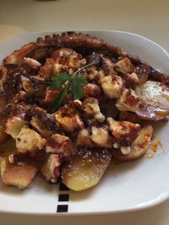 Una foto de Pulpo en olla express