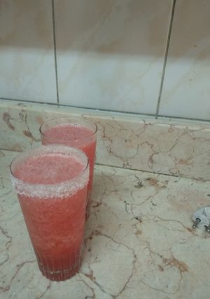 صورة لوصفة بطيخ سموزى