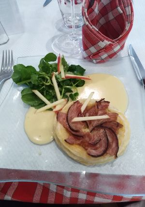 Une photo de Tarte fine à la Normande