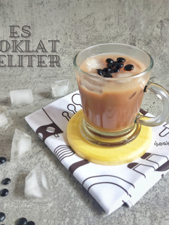 Foto resep Es Coklat Seliter