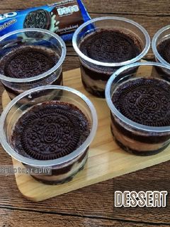 Foto resep Dessert box Oreo Cheese Cream