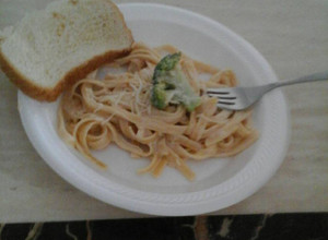 Una foto de Pasta de pollo