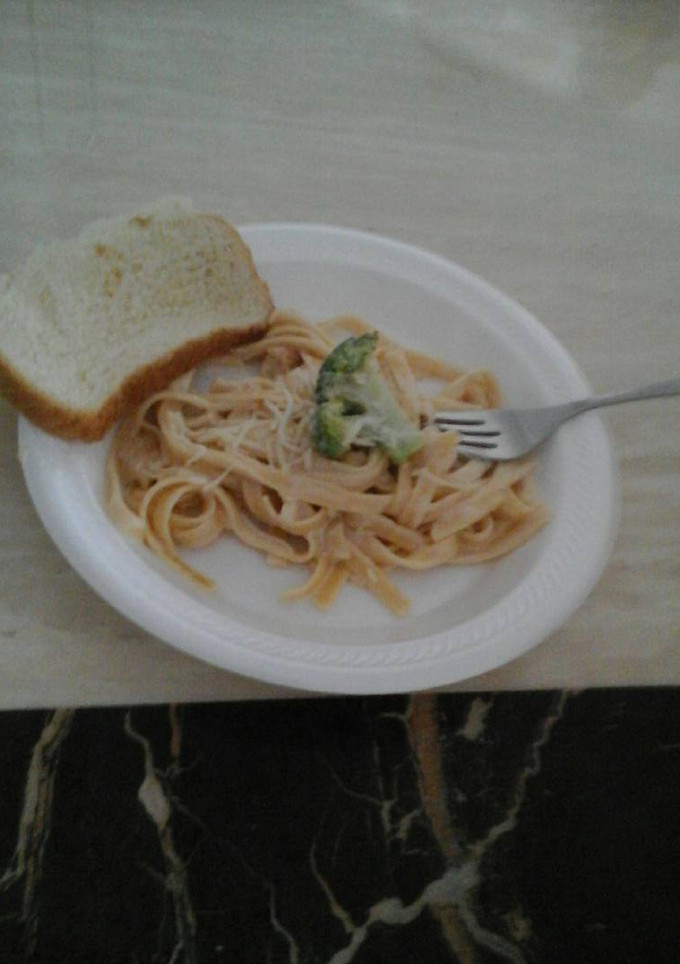 Una foto de Pasta de pollo
