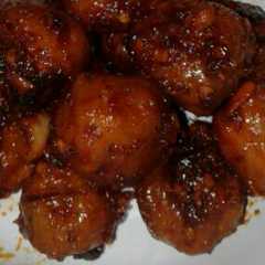 A picture of Bakso Bakar Pedesss Poollll Endess 😋😱.