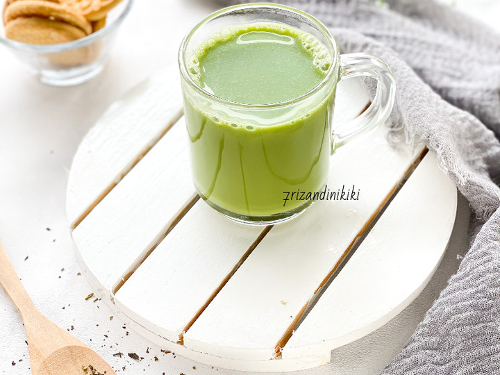 Cara Membuat Hot thai green tea Enak