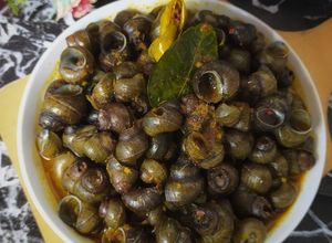 Foto resep 323# Tutut bumbu kuning pedas