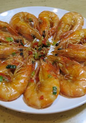 油爆蝦 的食譜成品照片