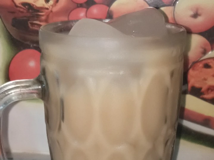 Cara Mudah Menyiapkan Resep Es cincau cappucino 🍹🥤 yang Lezat Sekali Anti Ribet, Uenak Banget