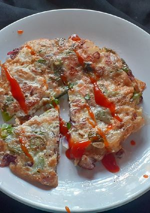 উইন্টার ভেজ ওমলেট (winter veg omelette recipe in Bengali) রেসিপির প্রধান ছবি