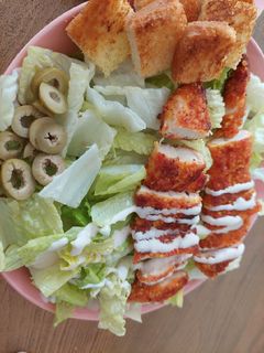 عکسی از دستور سالاد سزار